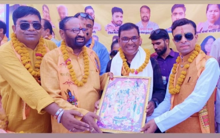 श्री बालाजी सेना भारत हिंदू संगठन का किया विस्तार,अनिल सक्सेना को राष्ट्रीय मीडिया प्रभारी किया नियुक्त