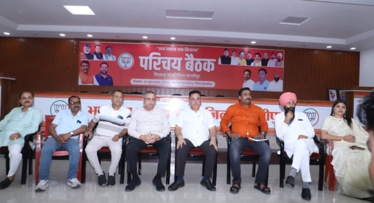 काशीपुर प्रधानमंत्री मोदी के 12 वर्ष पूर्ण होने पर भाजपा ने बनाई संगठनात्मक रणनीति, महापौर दीपक बाली रहे शामिल